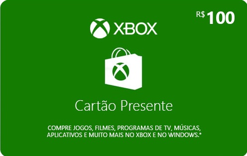 POR XBOX CASH 2022 100BRL